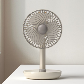 탁상팬 무선 탁상용 선풍기 소형 미니 USB 충전식 무소음