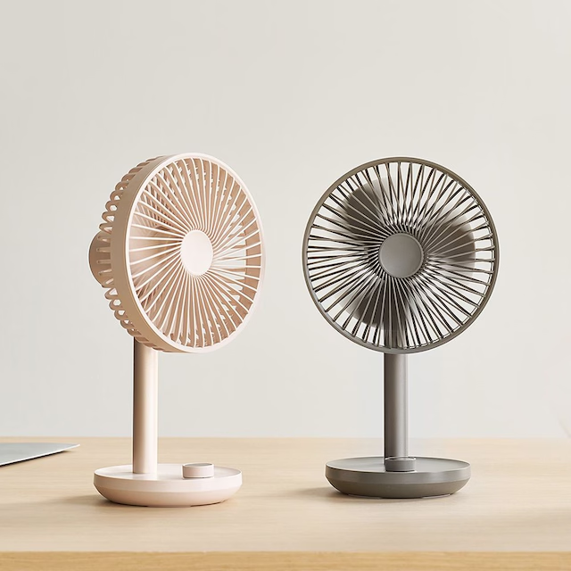탁상용 무선  선풍기  사무실 소형 책상 미니 휴대용 캠핑