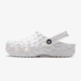 [CROCS] 크록스 공용 클래식 지오메트릭 클로그 화이트 209563-100