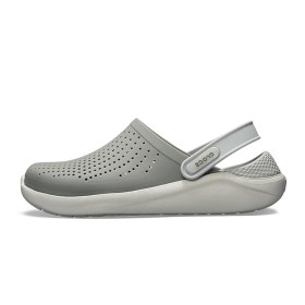 [CROCS] 크록스 라이트라이드 클로그 슬리퍼 샌들 스모크화이트 204592-06J