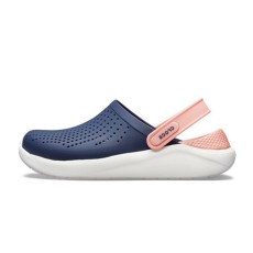 [CROCS] 크록스 라이트라이드 클로그 204592-4JG 네이비 핑크