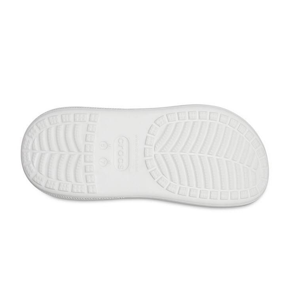 [CROCS] 크록스 클래식 크러쉬 클로그 슬리퍼 샌들 화이트 207521-100