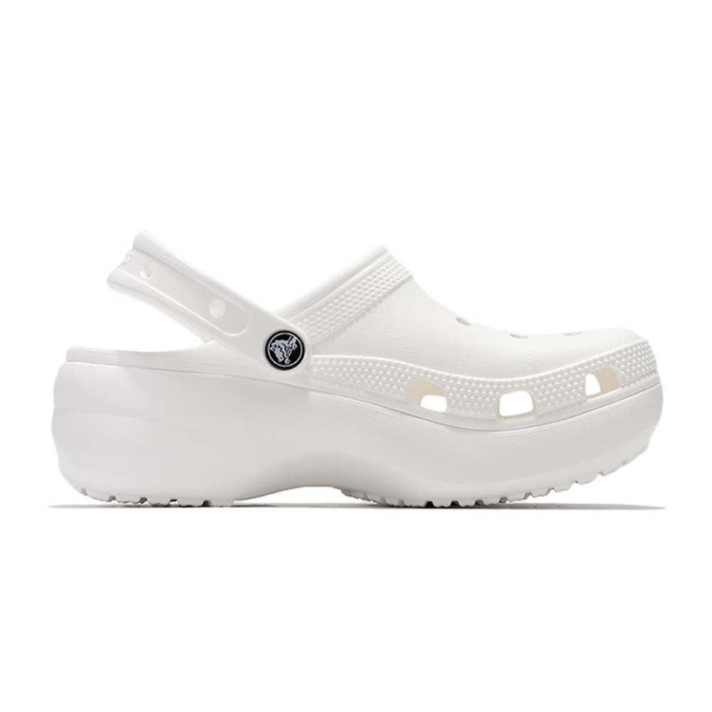 [CROCS] 크록스 클래식 플랫폼 클로그 206750-100 화이트
