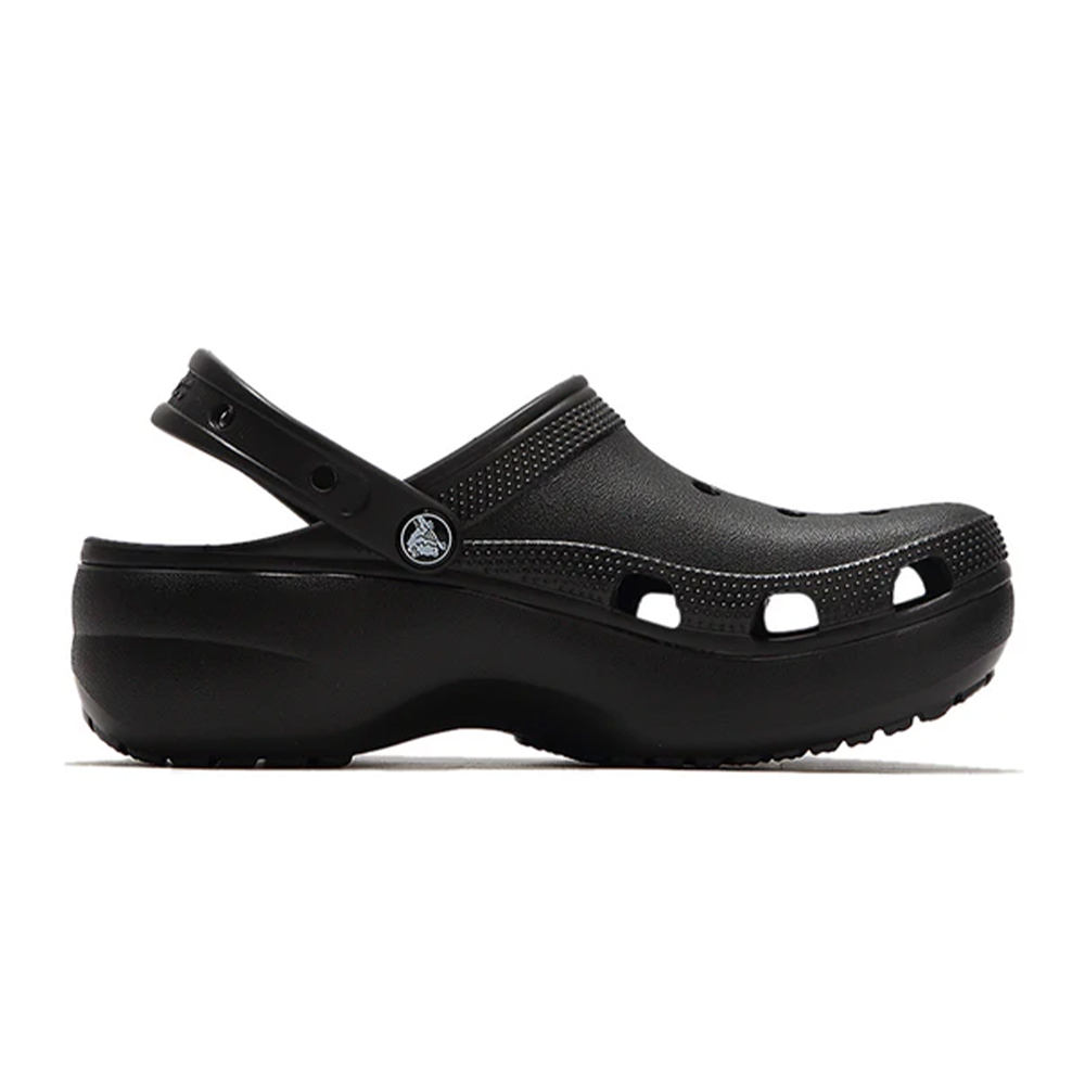 [CROCS] 크록스 클래식 플랫폼 클로그 우먼 206750-001 블랙