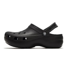 [CROCS] 크록스 클래식 플랫폼 클로그 우먼 206750-001 블랙