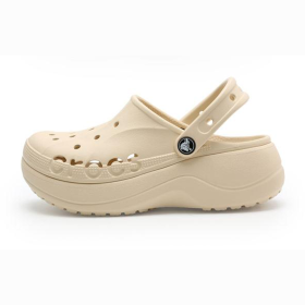 [CROCS] 크록스 바야 플랫폼 클로그 윈터화이트 208186-11S