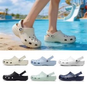 [CROCS] 크록스 슬리퍼 클래식 클로그 10001시리즈 4컬러 선택가능/화이트/블랙/네이비/본베이지