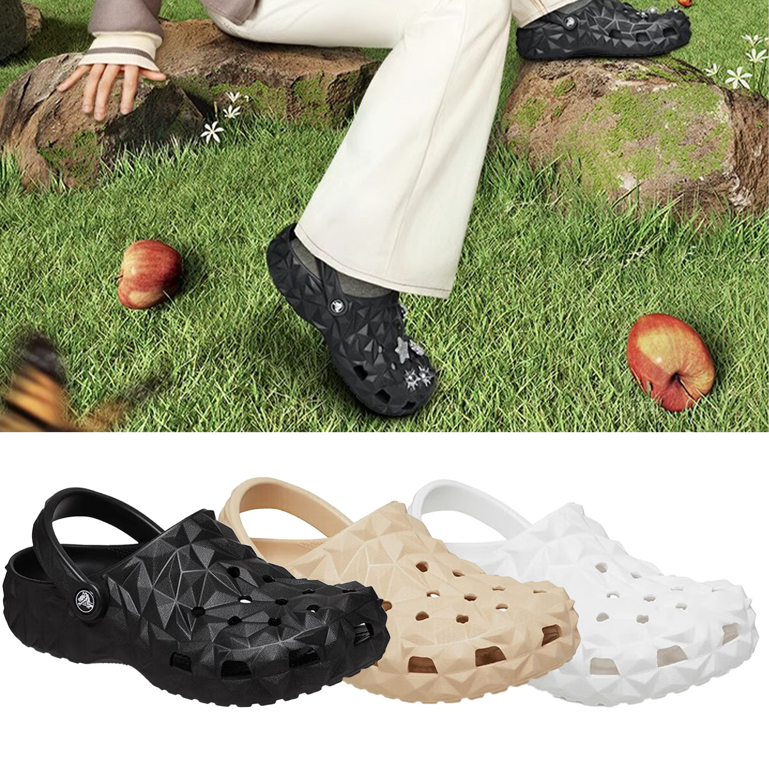 [CROCS] 크록스 클래식 지오메트릭 클로그 샌들 슬리퍼 209563 전라인업 남녀공용