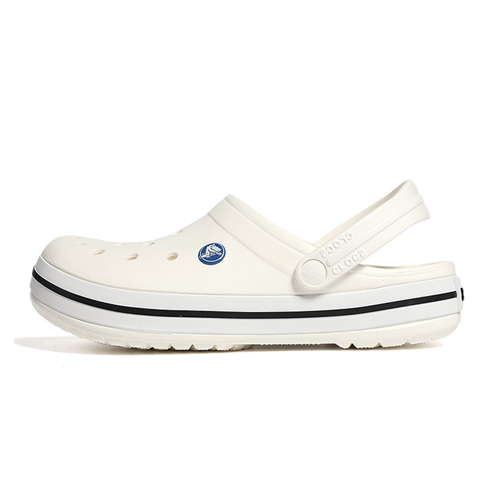 [CROCS] 크록스 슬리퍼 클래식 크록밴드 클로그 슬 샌들 화이트 11016-100