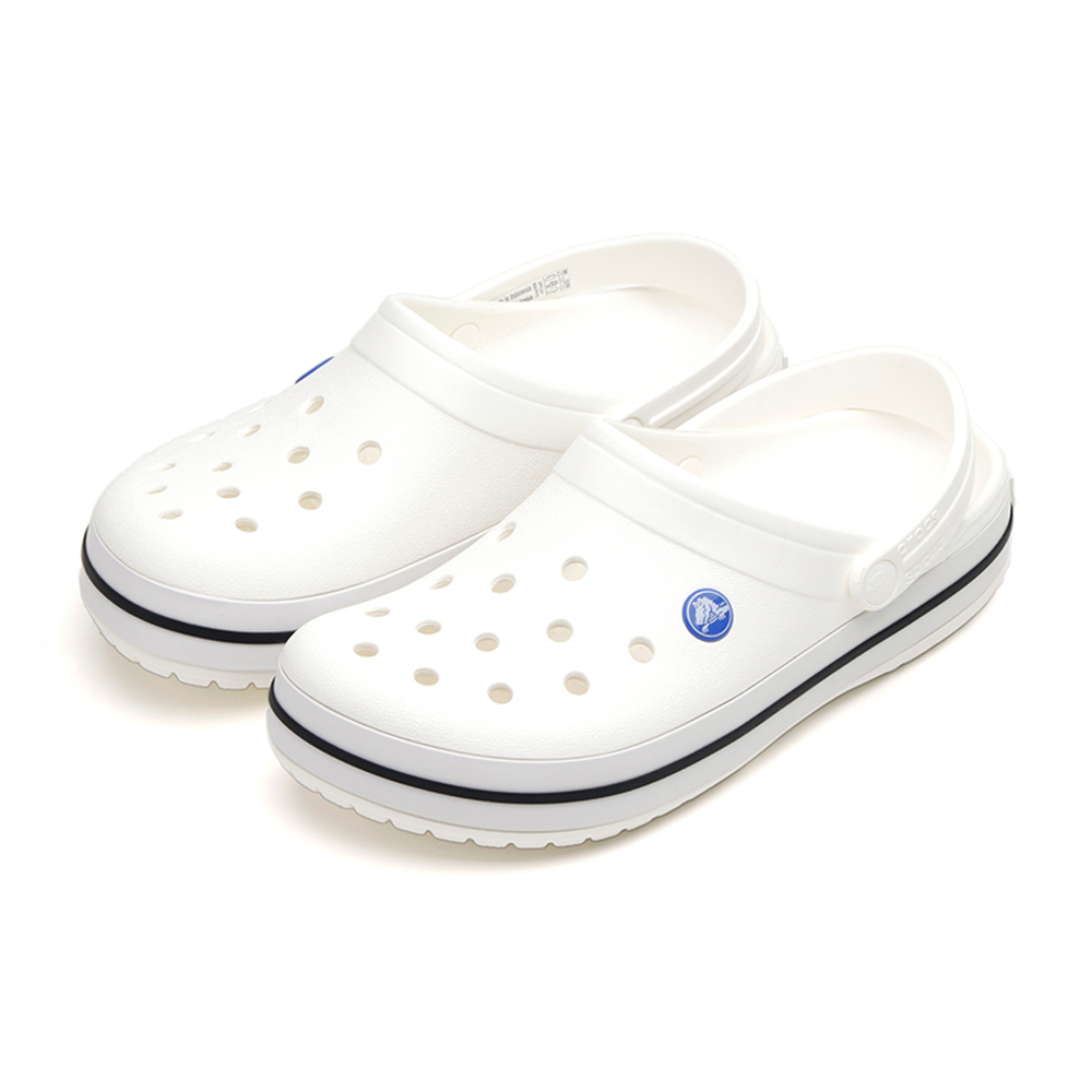 [CROCS] 크록스 슬리퍼 클래식 크록밴드 클로그 슬 샌들 화이트 11016-100