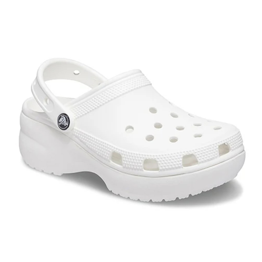 [CROCS] 크록스 클래식 플랫폼 클로그 206750-100 화이트