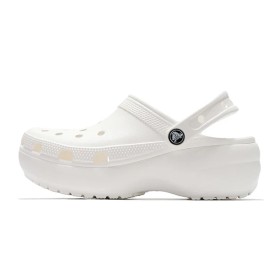 [CROCS] 크록스 클래식 플랫폼 클로그 206750-100 화이트